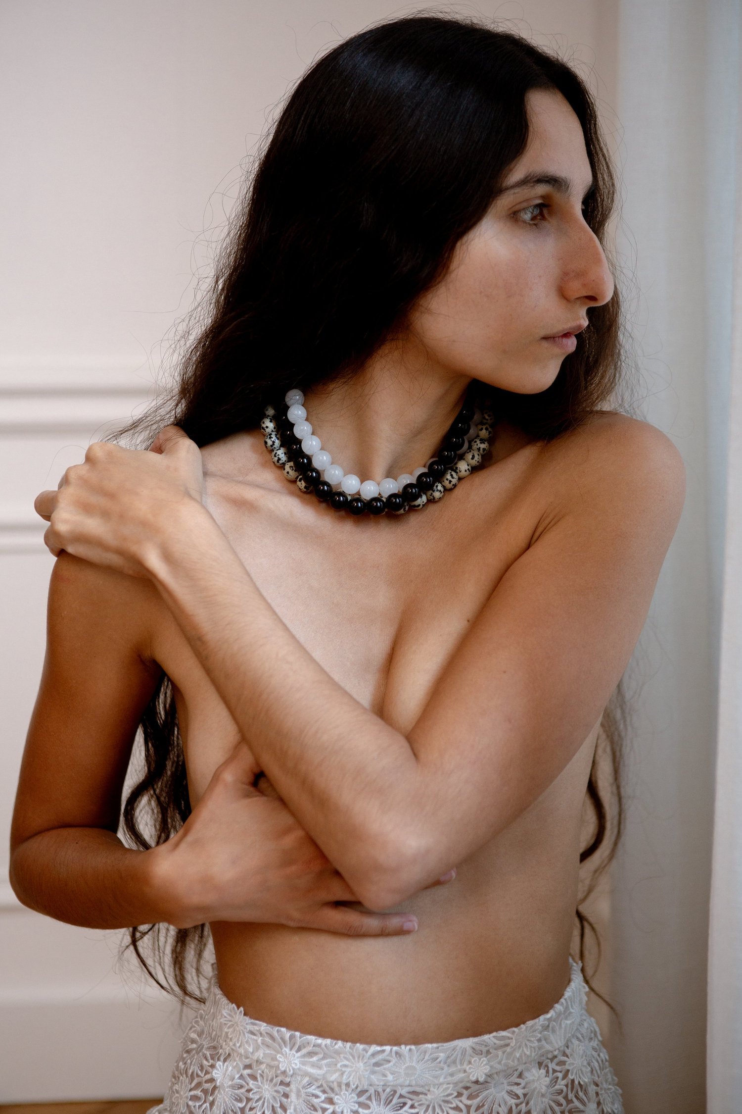White Quartz Necklace
